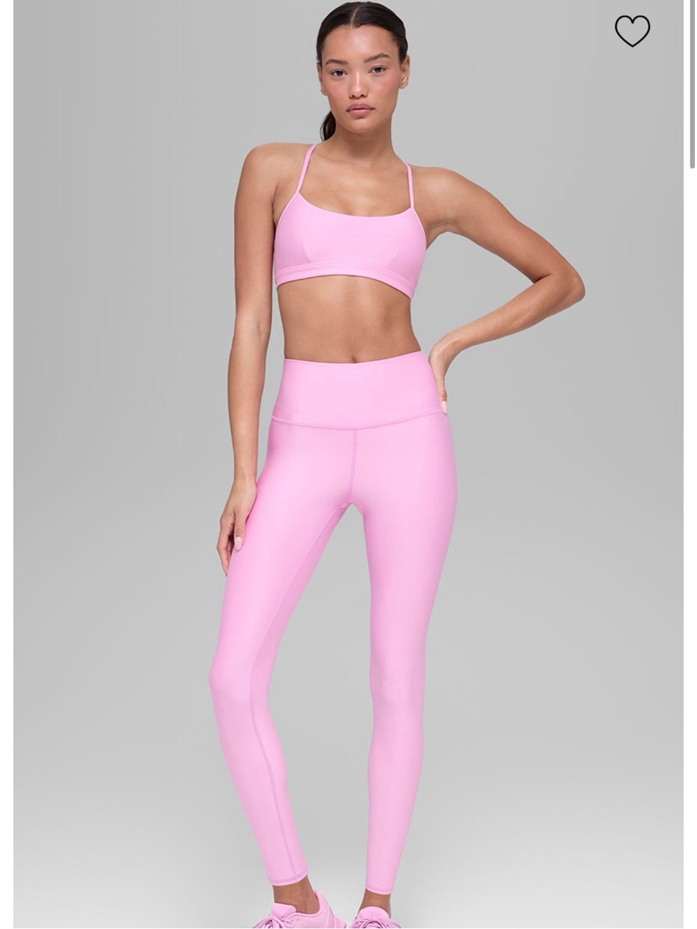 Candy Heart Pink Alo Set